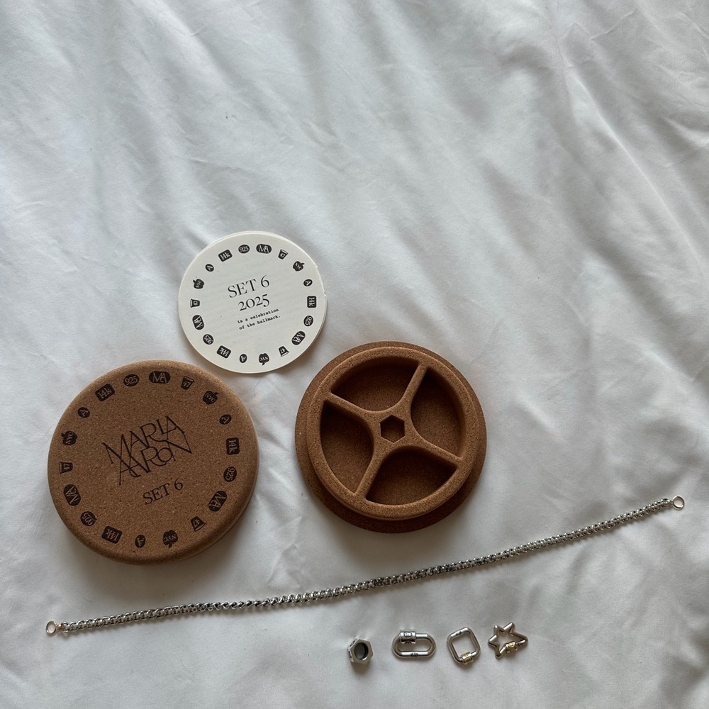 Maria Aron SET 6 Gold + Sterling - Picture 2 of 10
